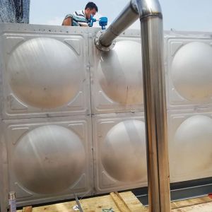 High Durability Ss304 Insulated Water Tank With Heating Retaining Layer