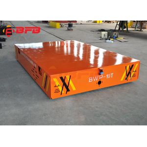 SGS Battery Solid Wheels 20m/Min 65T Rail Transfer Cart