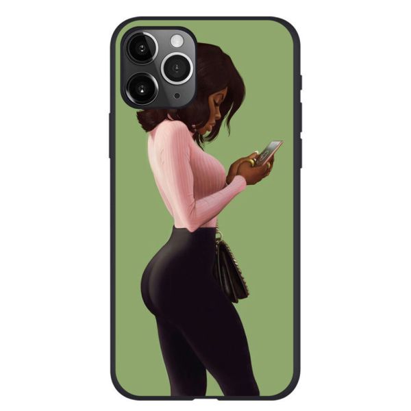 Girls Shockproof Mobile Phone Case Cover , Soft Plastic Phone Cases