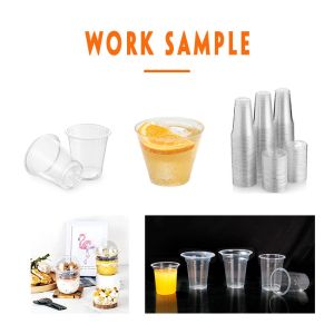 PVC Water Disposable Cup Making Machine Automatic 0.15mm Thickness