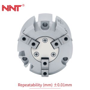 Axial Small Pneumatic Gripper MHS3 Gas Liquid Pressurized Cylinder