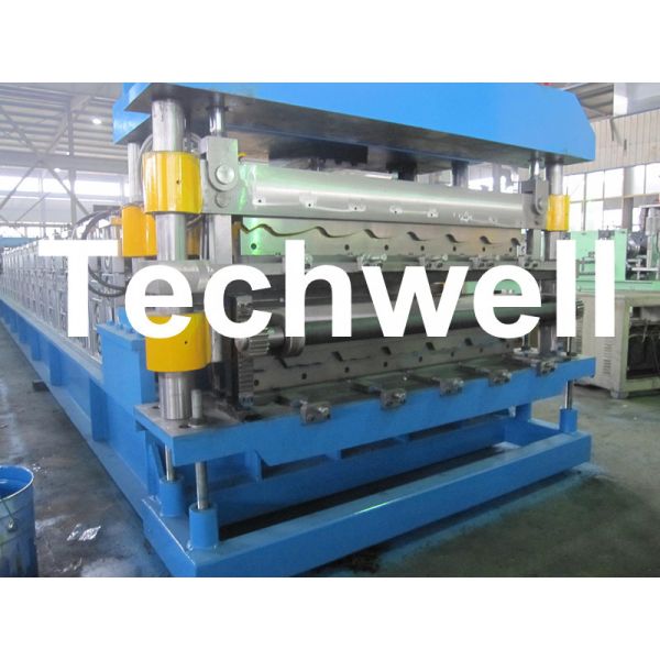 Double Layer Roof Wall Panel Cold Roll Forming Machine for Two Different Roof