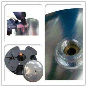 Automatic Vertical Pressure Seam Welder Machine AC220V 50Hz / 60Hz Welding