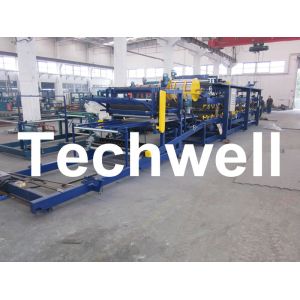 PU + Mineral Wool Sandwich Panel Forming Machine Line - Continuous Type