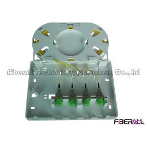FTTH Fiber To The Home End User FTTH Terminal Box 4 Port For FC SC Optic Adapter