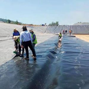 40 mil HDPE Geomembrane Pond Liner with Reinforced Waterproofing Polyethylene