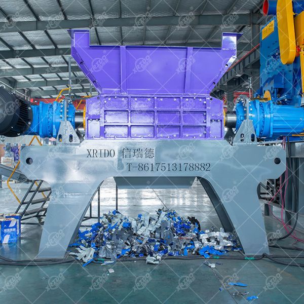 Buy Xrido Automatic Waste Shredder Machine for Metal Plastic Recycling at wholesale prices