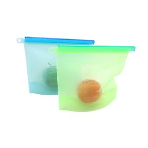 500ml 1000ml 1500ml Heat Resistant Silicone Food Storage Bags