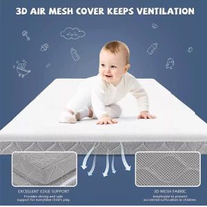 China 3kg Cotton Crib Mattress With Safety Certifications Washable on sale