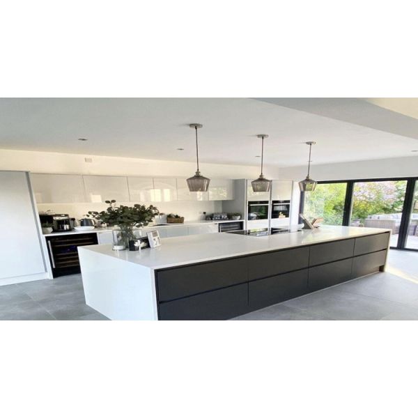 Custom Size Modern Design Lacquer Painting Kitchen Cabinets for Full Kitchen Solution