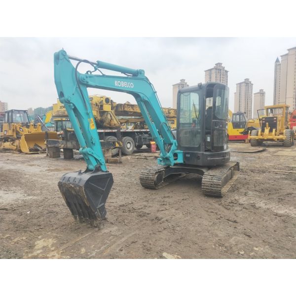 Origin Japan Mini Digger Kobelco Sk55sr with Low Hours, Used Kobelco MIDI Track