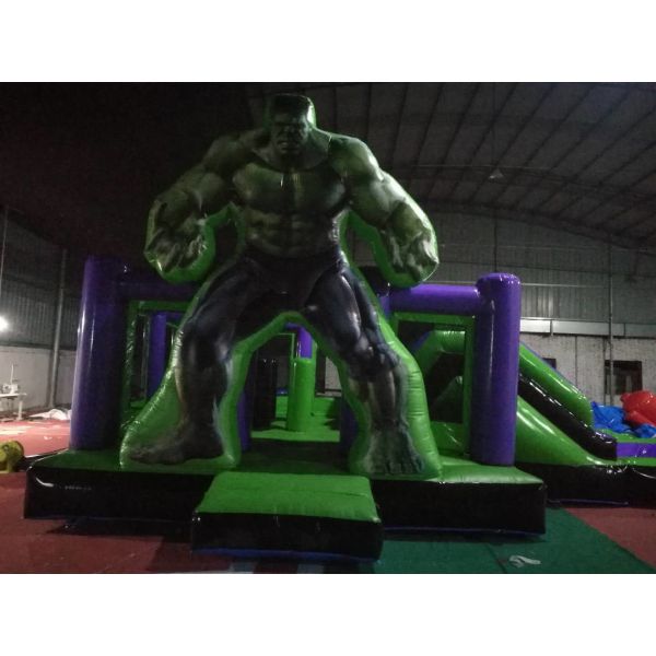 Buy Reliable Safe Inflatable Hulk Bounce House  Double Stitching Everywhere at wholesale prices