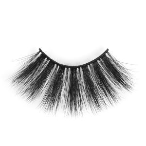 3D Handmade 25mm Faux Mink Lashes With Synthetic Fibres