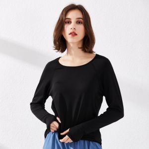 Hot Design Lightweight Stretch Sports Functional Training Lady T-Shirt