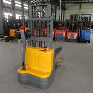 Factory Sales 1500kg 3M 3.5M Full Electric Stacker Walkie Semi Electric Pallet