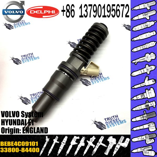Buy High Quality Diesel Fuel Injector 33800-84400 BEBE4C09101 For HYUNDAI E1 at wholesale prices