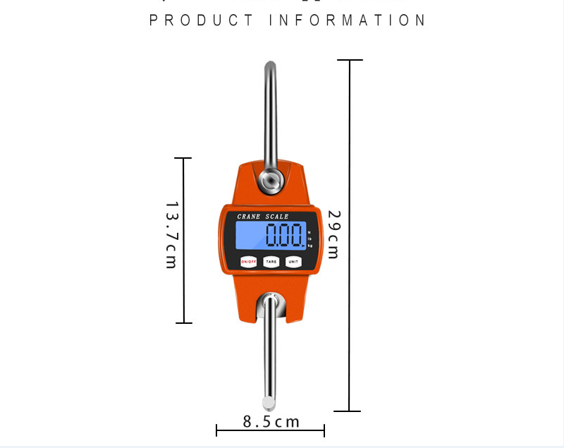 300KG Luggage Fishing Balance Pocket Weight Scale LED Display 0.01g OEM Electronic Scales Mini Digital Crane Scale