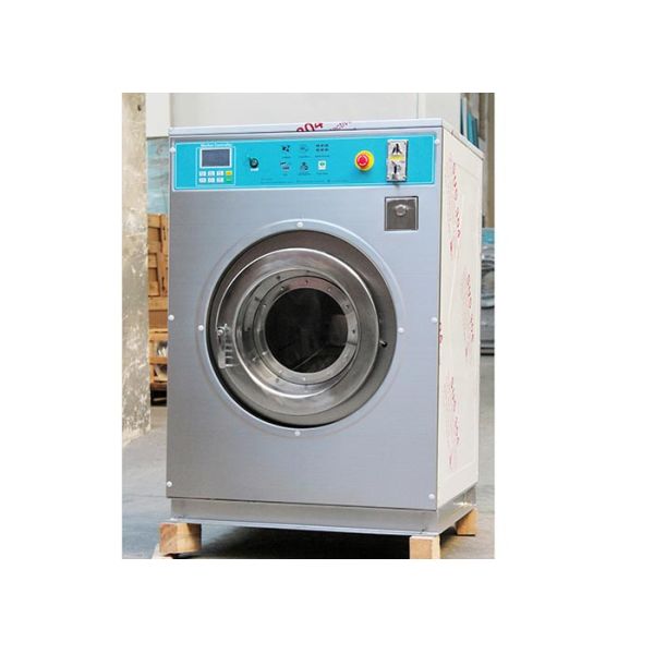 Spring Suspension Coin Operated Laundry Equipment 15kg Fully Automatic