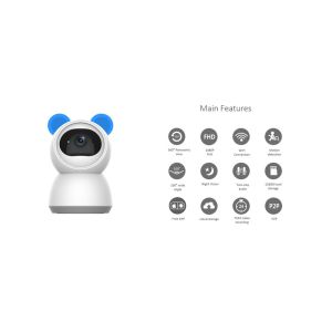 Smart Wireless 1080P P&T Camera(E95A)