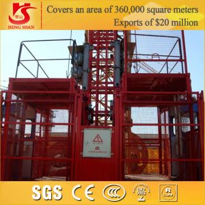 Quality Single Cage and Double Cages Construction CE approved Construction hoist for sale