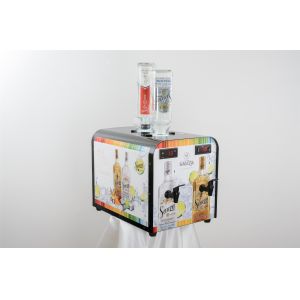 High Efficiency Tequila Chiller Dispenser , Alcohol Shot Dispenser Machine