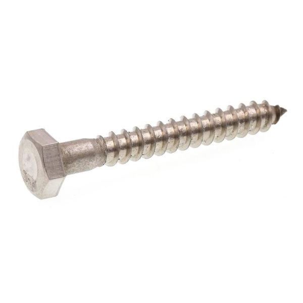 DIN571 Galvanized Stainless Steel SS304 SS316 Hex Head Wood Screw Lag Bolt Coach Screw