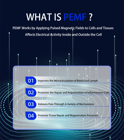 Electromagnetic Pulse Massage Pemf Mat Therapy Back Pain Relief Magnetic Mattress