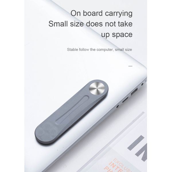 FCC Adjustable Cell Phone Stand , Aluminium Magnetic Suction Phone Holder