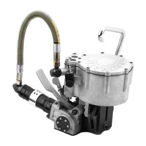 Quality Integrated Pneumatic Friction Welding Baler Strapping Machine Pallet Banding Equipment for sale