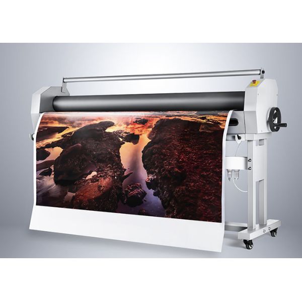 Buy Manual Cold Roll Laminating Machine 110V / 220V Large Laminator at wholesale prices