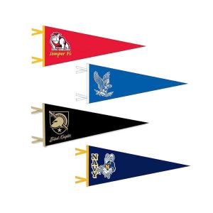 Digital printing Exhibition Decorative Pennant Banner machine washable