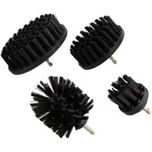 4pcs Drill Brush Attachment Set Power Scrubber Brush Cleaning Kit