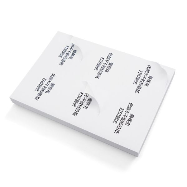 Buy Self Adhesive Dye Ink Matte Surface Die Cut Sticker Paper at wholesale prices