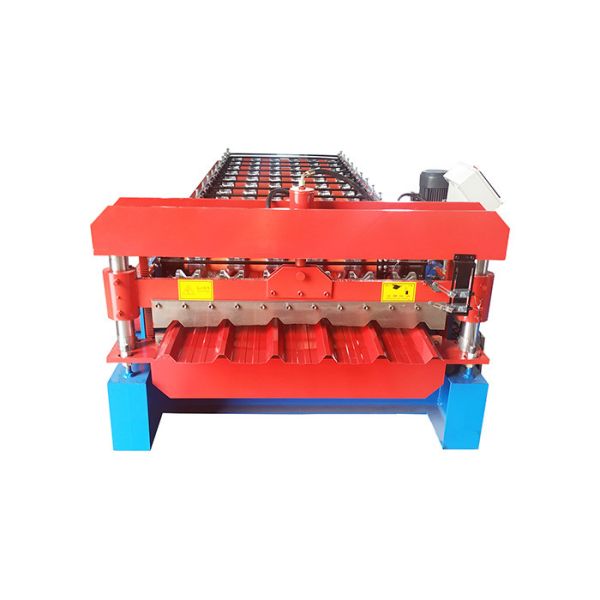 Steel Roofing And Wall Panel Roofing Sheet Roll Forming Machine With 5.5kw Motor