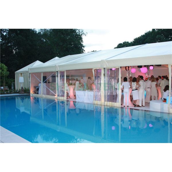 Moveable Garden Outdoor Party Tent Marqueet For 100 Guests Craft Festivals