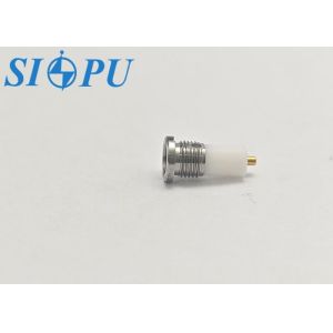 SMP Male RF Coaxial Connector – Limited Detent, Thread-In, Microstrip Type