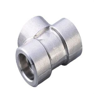 Quality ASME B16.9 Threaded Tee Variable Sizes Range From NPS1/2&quot;-60&quot; Fast Delivery Low MOQ Customizable Material I.g. Carbon Steel Stainless Steel for sale