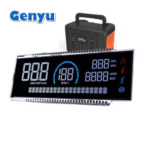 White LEDs Backlight Large VA Black Color Display Screen for Customized