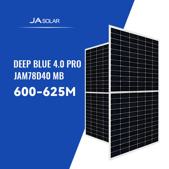 Buy 610W JA Mono MBB Half-Cell N-type Bifacial Double Glass PV Module Solar Panel 4mm 2 IEC at wholesale prices