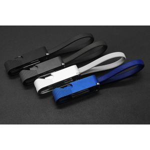 Corkscrew TPE Multi Function Charging Cable White USB Phone Charging Cable