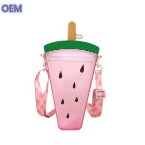 OEM Manufacturer Custom Creative Cartoon Fruit Water Cup Bottle