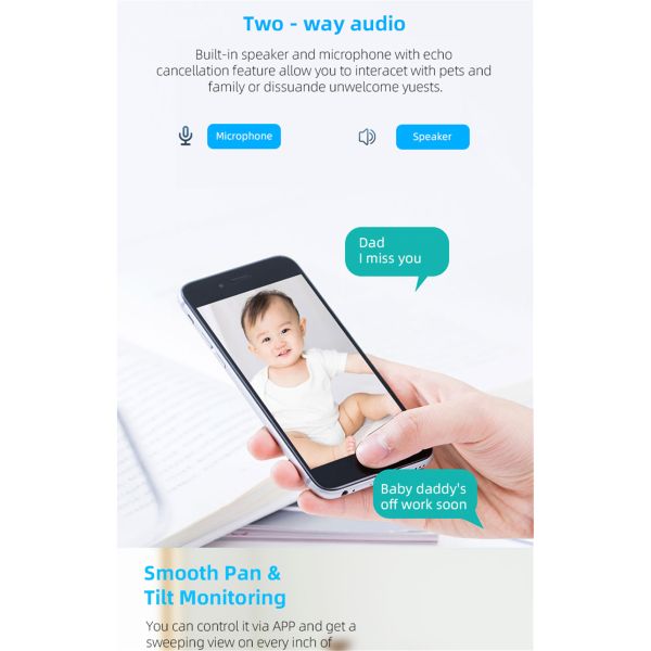 Y16-Indoor pan tilt IPC