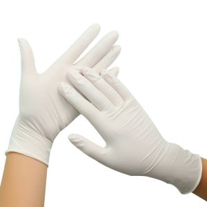 China Food grade gloves rubber examination gloves nitrile gloves on sale