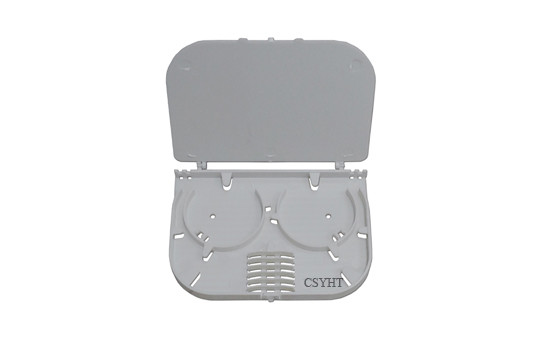 Buy 30mm Bending 12F ABS Plastic FTTH Splice Tray R008 FTTB FTTX Network at wholesale prices