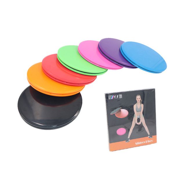 Buy 17.8cm EVA Foam Workout Carpet Sliders Gliding Discs Fitness Workout Tools at wholesale prices