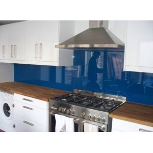 China Colorful Painted DIY Painted Glass Backsplash For Bathroom Walls on sale