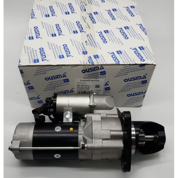 600-863-5711 Auto Starter Motor 600-863-5710 0-23000-3344 For Komatsu WA380 WA430