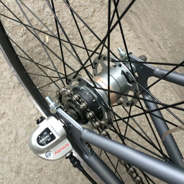 Adult Men City Bike with 43mm Aluminum Rim and 3-Speeds Shimano Inner 3S Nexus 1.8m Length