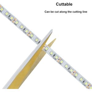 12V Flex LED Strip 4000K Natural White SMD2835 LED 120LEDs/M Cuttable Flexible