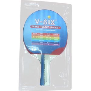 Higher Density Sponge 4 Star Table Tennis Bats , Portable Table Tennis Set For